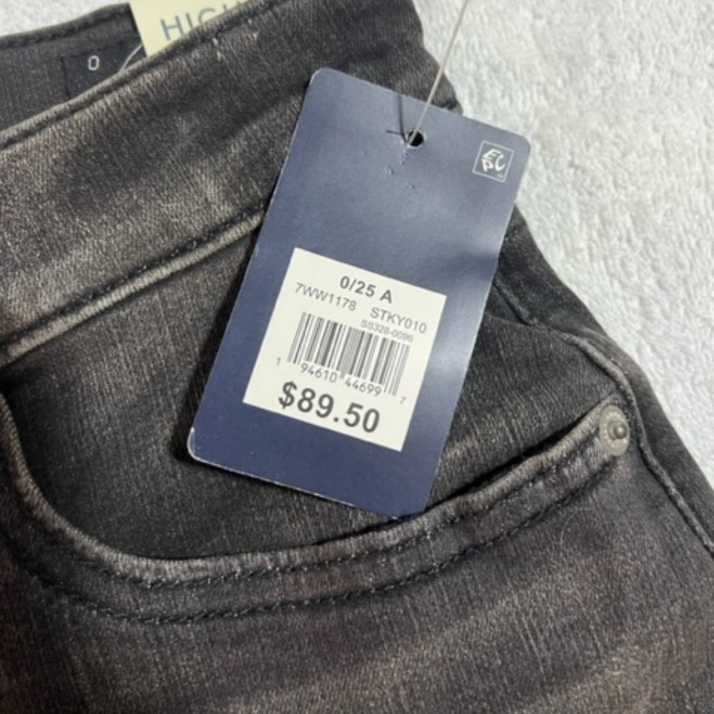 NWT Lucky Brand Women's Bridgette Skinny Jeans - Black. - Picture 7 of 13